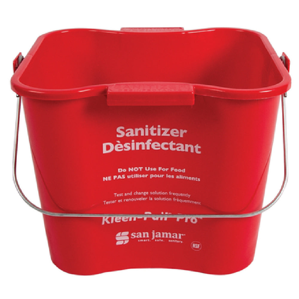Carlisle KPP196RD San Jamar Kleen-Pail® Pro„¢ 6 Qt. Rounded Corners