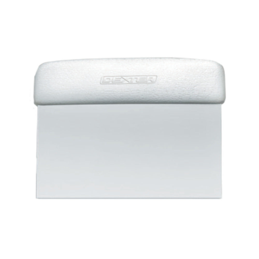 Dexter Russell 19783 Sani-Safe® (S196PCP) Dough Cutter/Scraper 6" X 3" Stainless Steel Blade And Textured