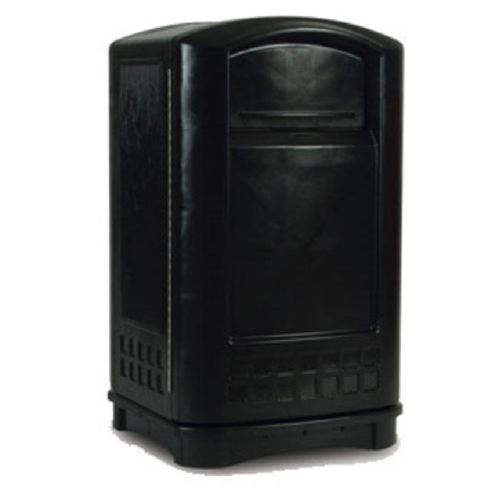 Rubbermaid FG396400BLA Plaza„¢ Container 50 Gallon 24-3/4"W X 25-1/4"D X 42-1/8"H