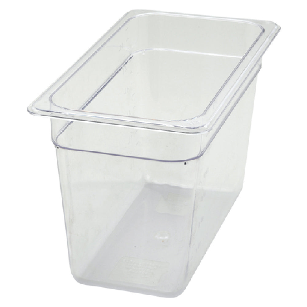 Winco SP7308 Poly-Ware„¢ Food Pan 1/3 Size 12-5/8" X 6-7/8"