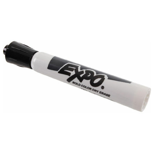 Marker Dry Erase Chisel Blk