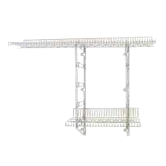 Eagle S1-3B-SSW1824C Piggyback Wall-Mounted Shelf Kit 3-tier 24"W X 18"D