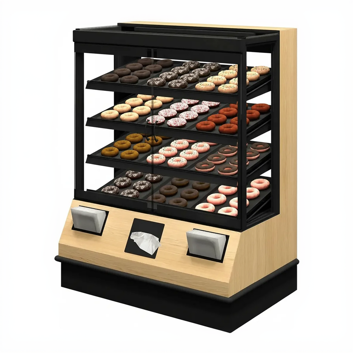 Baker Display. Try Two Door Bakery Display – AMR Environmental Services