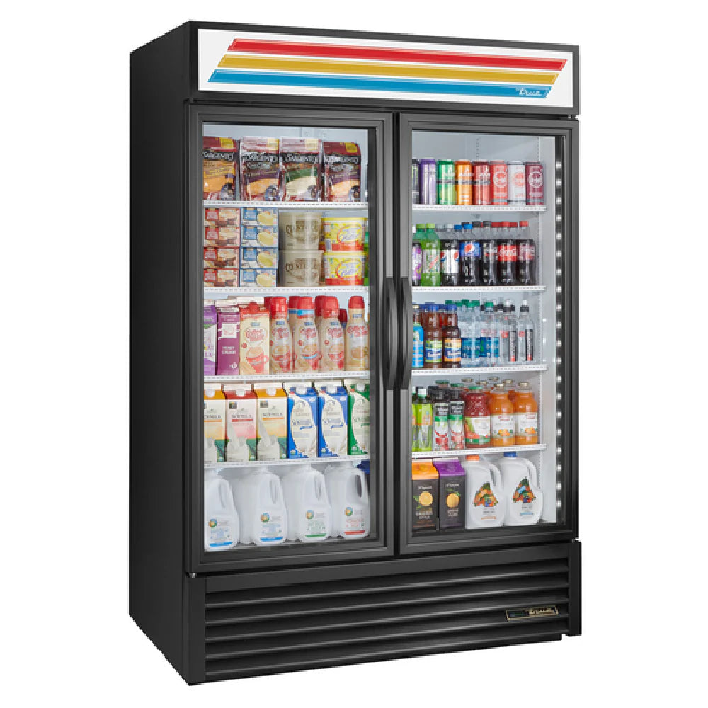True Refrigeration GDM-49-HC~TSL01_WH 54 Inch Refrigerated Merchandiser Two-section with LED Lights ENERGY STAR®