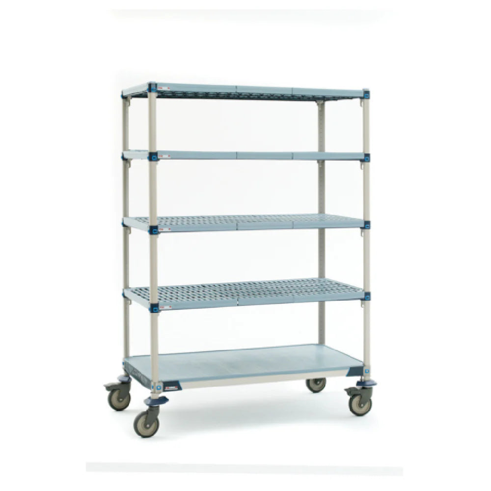 Metro 5Q337EG3 36 Inch 18 Inch Mobile Shelving Unit with Polymer Mats