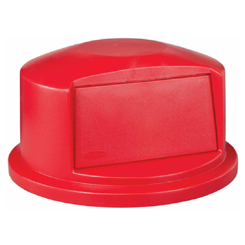 Rubbermaid FG264788RED BRUTE® Dome Top 24-13/16"D X 12-5/8"H For 2641 & 2643 Containers