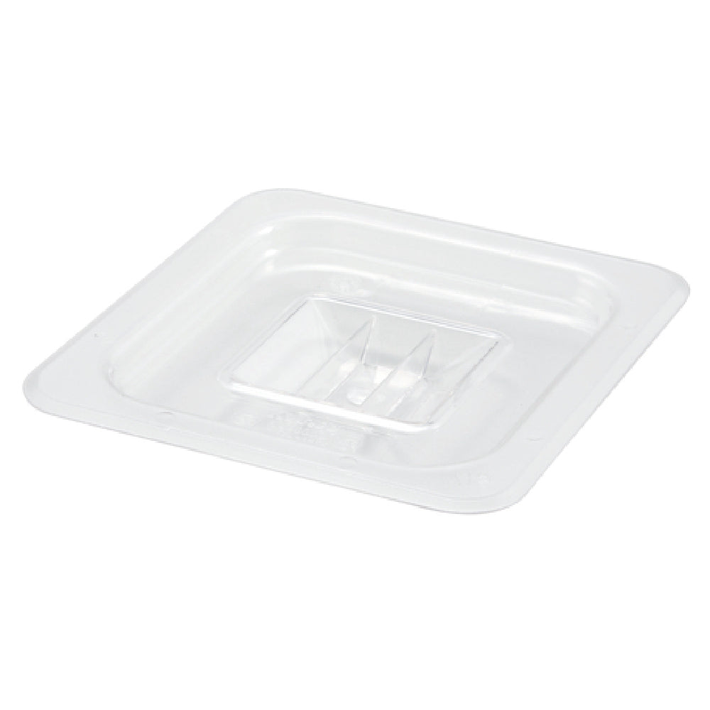 Winco SP7600S Poly-Ware Food Pan Cover 1/6 Size Solid