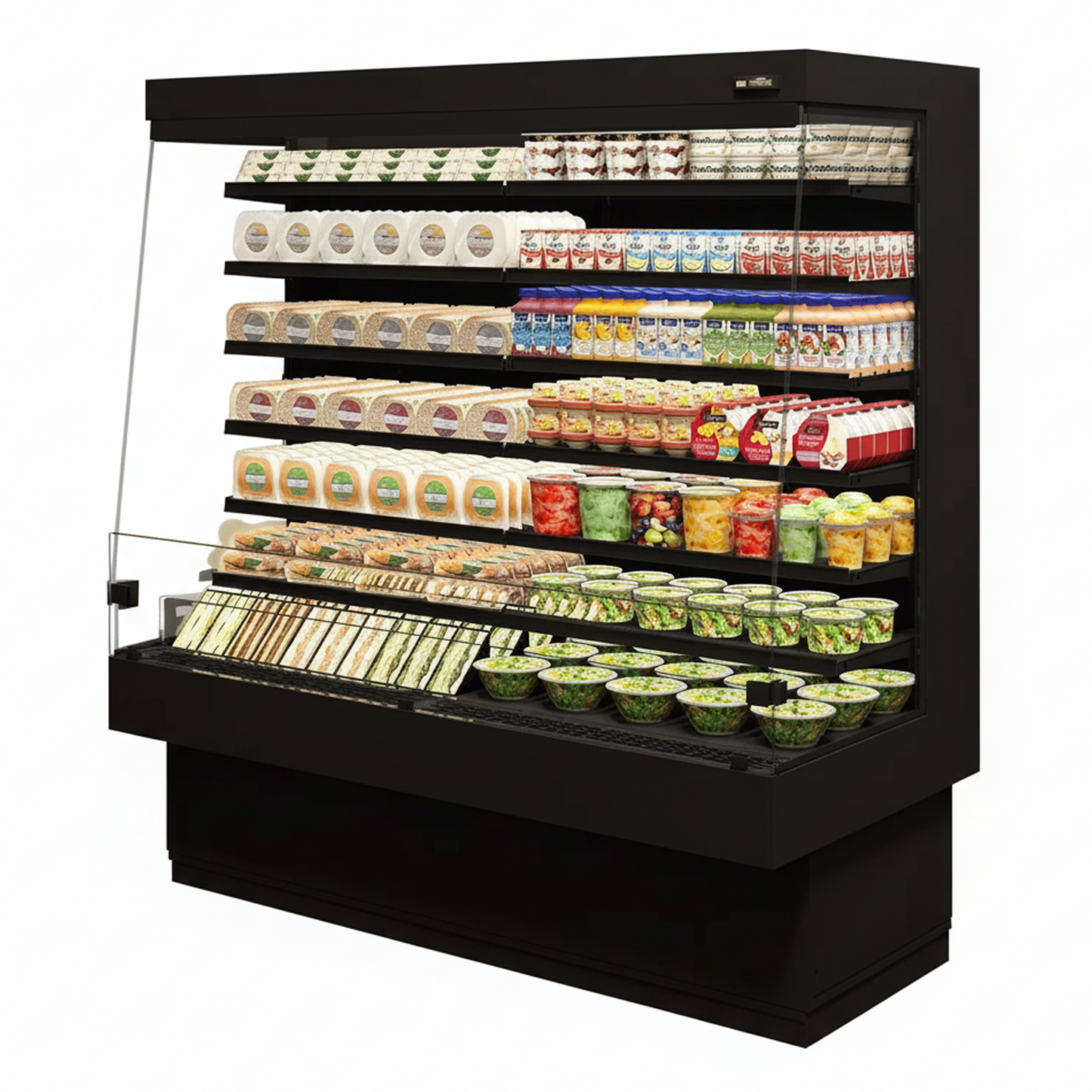 80" High Refrigerated Multi Deck Display