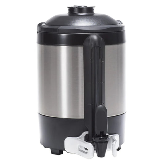 Bunn 44050.0250 1-1/2 Gallon Thermal Server Without Base Lever Action Black Finish Stainless Steel with Brew-Through Lid