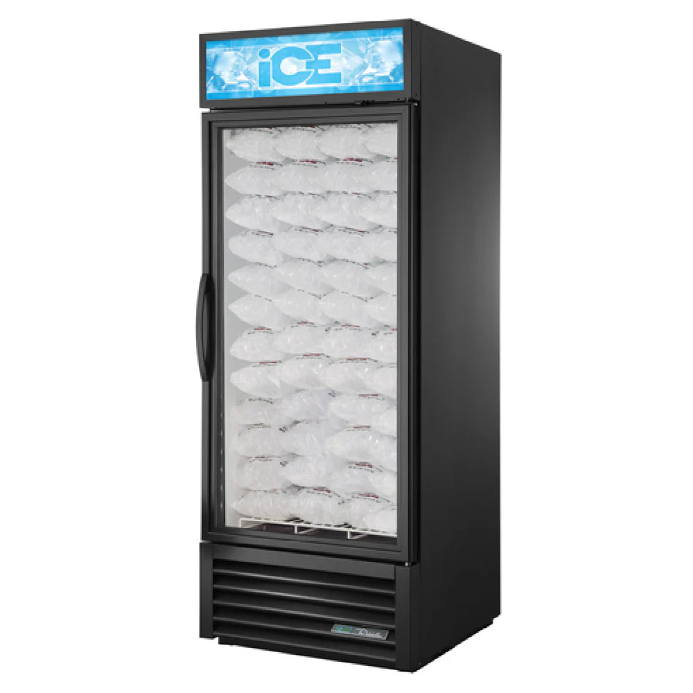 True Refrigeration GDIM-26NT-HC~TSL01_WH 30 Inch Ice Merchandiser Indoor with Low-E Glass Door