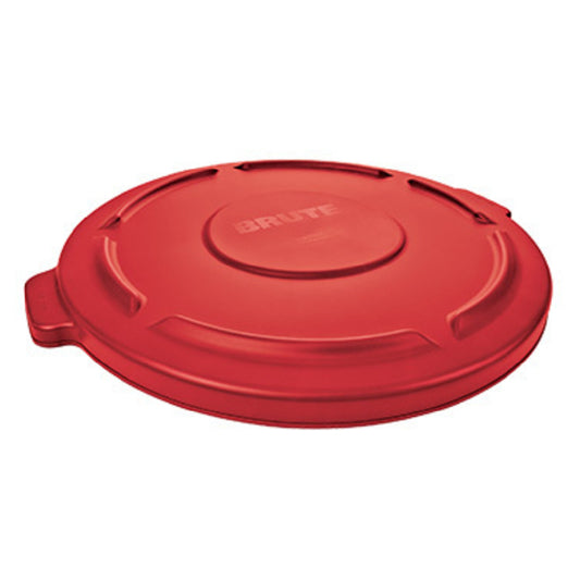 Rubbermaid FG263100RED BRUTE® Container Lid 22-1/4"D X 1-3/8"H For 32 Gallon Trash Can