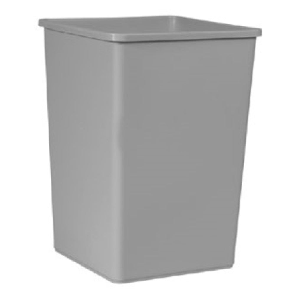 Rubbermaid FG395800GRAY Untouchable® Container 35 Gallon 19-1/2" Square X 27-5/8"H