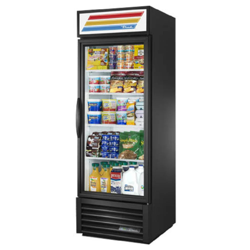 True Refrigeration GDM-23-HC~TSL01_BL 27 Inch Refrigerated Merchandiser One Section with Hinged Door ENERGY STAR®
