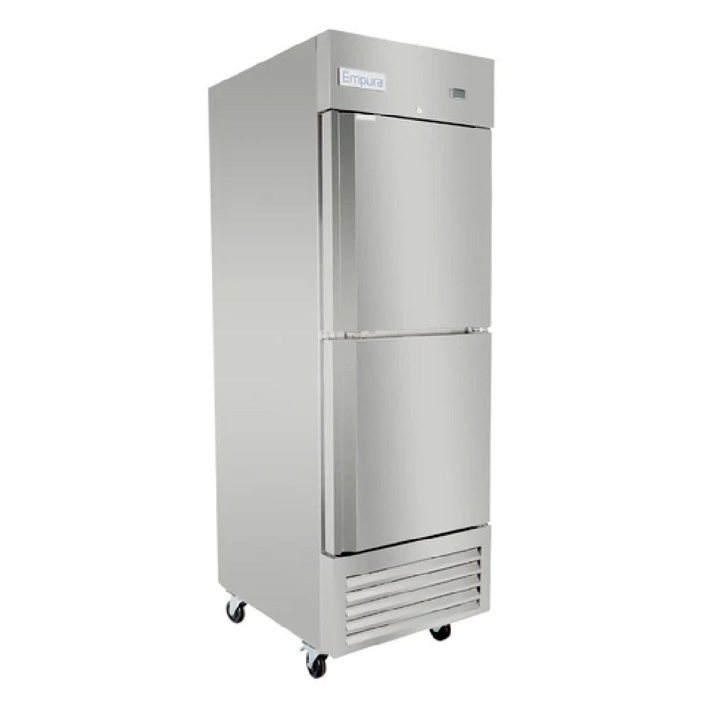 Empura Refrigeration E-KB27RH Reach-In Refrigerator 26-3/4"W X 32-11/16"D X 82-5/16"H 23 Cu. Ft. Capacity