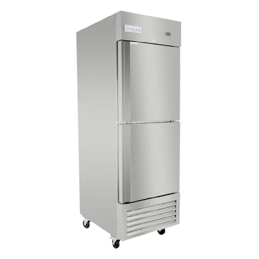 Empura Refrigeration E-KB27RH Reach-In Refrigerator 26-3/4"W X 32-11/16"D X 82-5/16"H 23 Cu. Ft. Capacity
