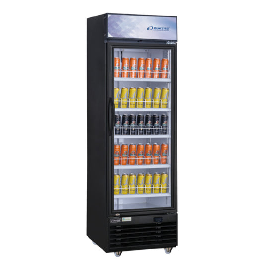 Dukers DSM-12R Refrigerated Merchandiser Reach-in One-section