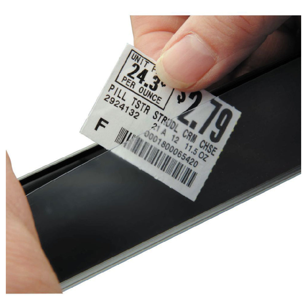 Hubert 91313 Label Holder Channel 29-1/2" X 1-1/4" Double-wire Snap-on