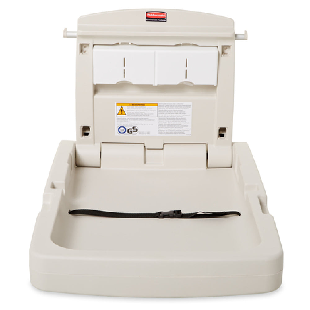Rubbermaid FG781988LPLAT Baby Changing Station 23"L X 34-1/10" H X 4"D Closed
